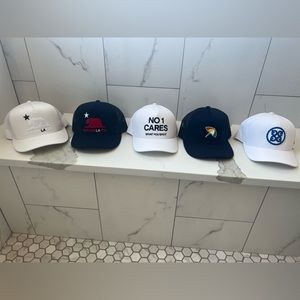 G Fore Golf SnapBack hats, Combo, 5 Hats! Excellent condition!
